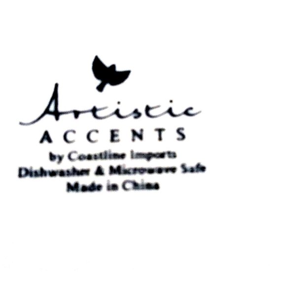 Serving Bowl - Coastline Imports - ARTISTIC ACCENTS - 9 1/2 Inches- Beautiful! - Picture 6 of 6